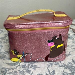 Disney Glitter Cosmetic Bag with Characters